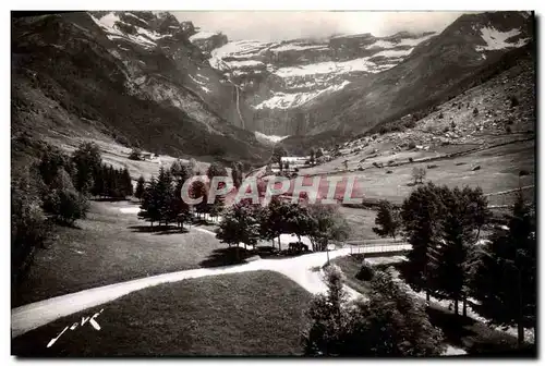 Cartes postales moderne Gavarnie le Cirque et la Grande Cascade