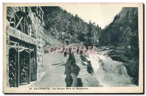 Cartes postales Cauterets La Source Mere de Mauhourat