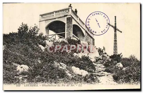 Cartes postales Lourdes Observatoire du Pic du Jer