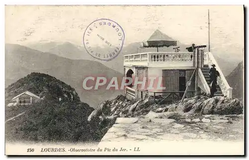 Cartes postales Lourdes Observatoire du Pic du Jer