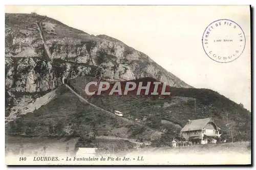 Cartes postales Lourdes Le Funiculaire du Pic du Jer