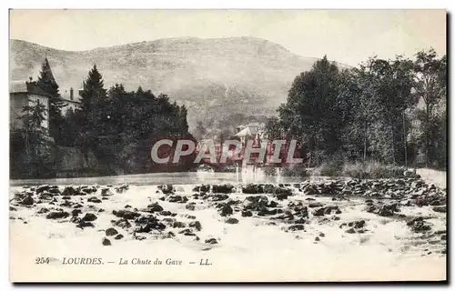 Cartes postales Lourdes La Chute du Gave