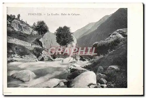 Ansichtskarte AK Pyrenees Le Gouffre Halte de Calypso