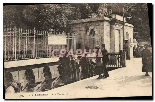 Cartes postales Lourdes Les robinets