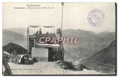 Cartes postales Lourdes Observatoire du Pic du Jer