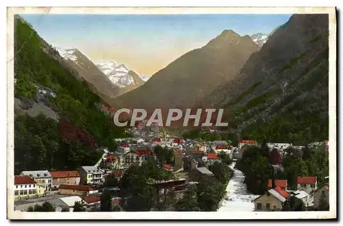 Moderne Karte Cauterets Vue Generale Prise du Mamelon Vert