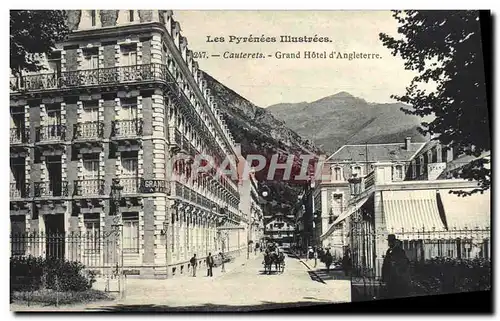 Cartes postales Cauterets Grand Hotel d&#39Angleterre