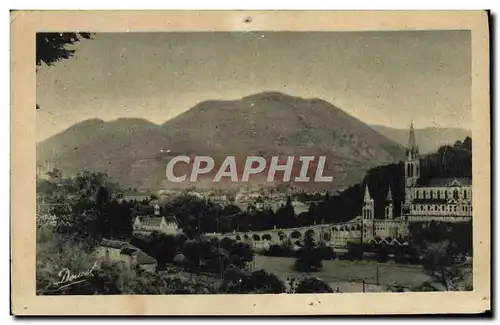 Cartes postales Lourdes Vue Generale et Pic du Jer