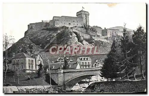 Cartes postales Lourdes Le Chateau Fort