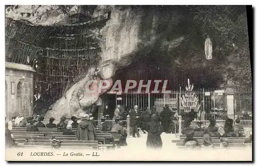 Cartes postales Lourdes La Grotte