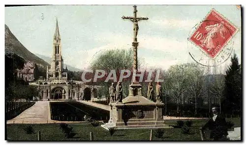 Cartes postales Lourdes Le calvaire breton