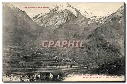 Cartes postales Pierrefitte Village de Soulon et Villelongue et le fond d&#39Isaby