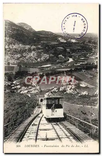 Cartes postales Lourdes Funiculaire du Pic du Jer