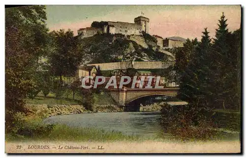 Cartes postales Lourdes Le Chateau Fort