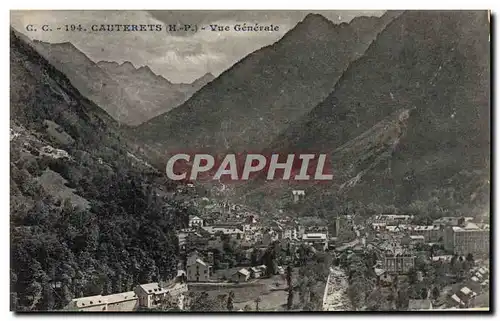 Cartes postales Cauterets Vue Generale