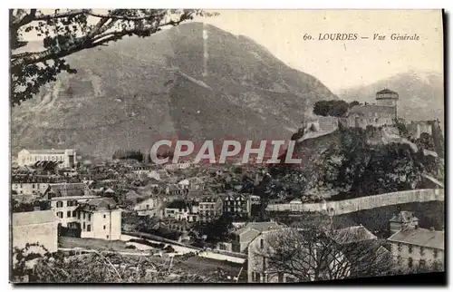 Cartes postales Lourdes Vue Generale