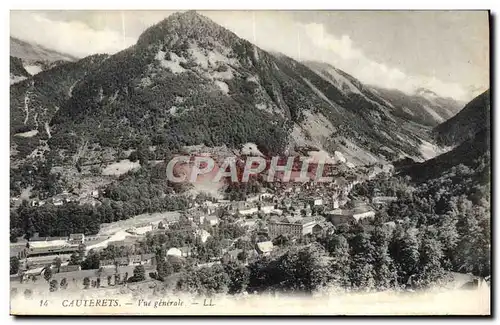 Cartes postales Cauterets Vue Generale