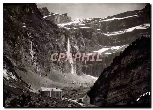 Cartes postales moderne Gavarnie Le Cirque et les cascades