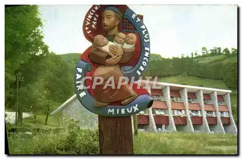 Moderne Karte Lourdes Cite Secours Saint Pierre Un des pavillons dortoirs