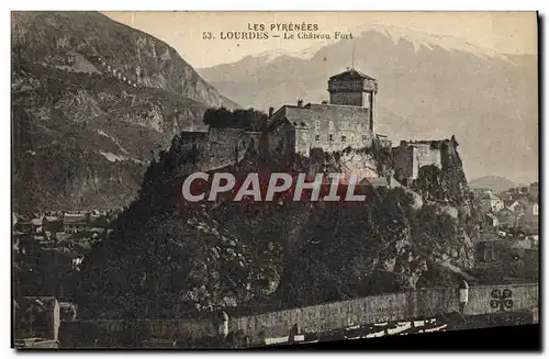 Cartes postales Lourdes Le Chateau Fort