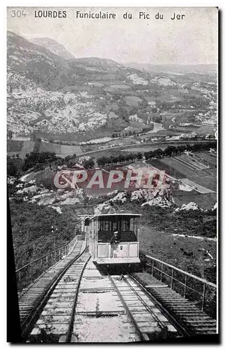 Cartes postales Lourdes Funiculaire du Pic du Jer