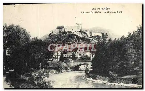 Cartes postales Lourdes Le Chateau Fort