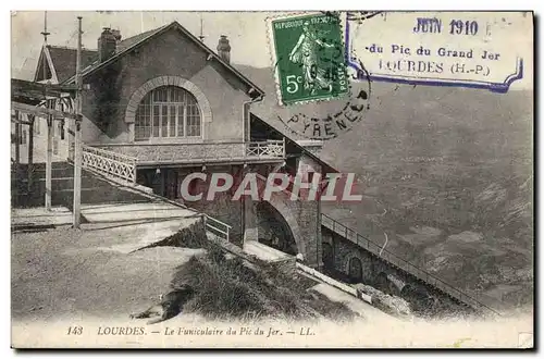 Cartes postales Lourdes Le Funiculaire du Pic du Jer