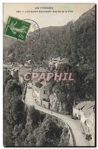 Cartes postales Luz Saint Sauveur Entree de la Ville