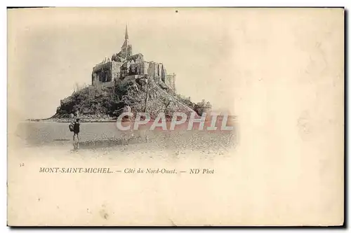 Cartes postales Mont Saint Michel Cote du Nord Ouest