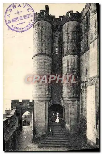 Cartes postales Mont St Michel Le chatelet