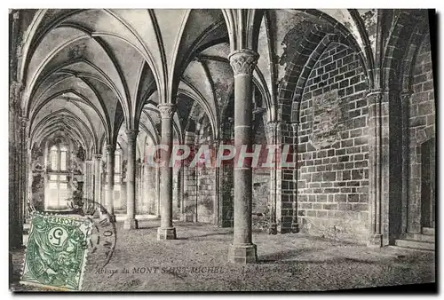 Cartes postales Mont St Michel La Salle des Hotes