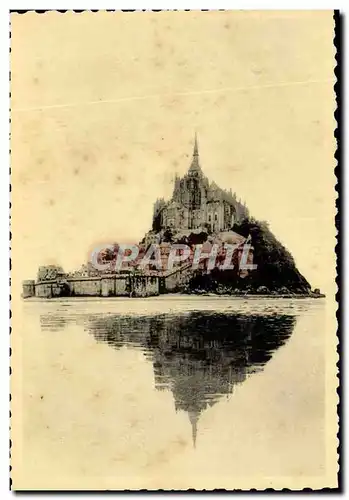 Ansichtskarte AK Abbaye du Mont Saint Michel Vue generale Face Est