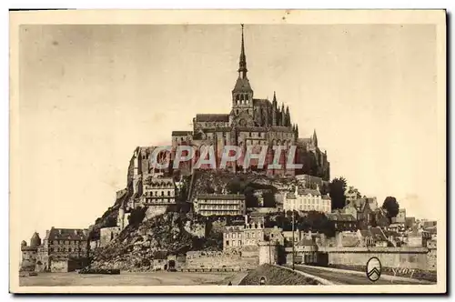 Cartes postales Mont St Michel Le Mont a L'Arrivee