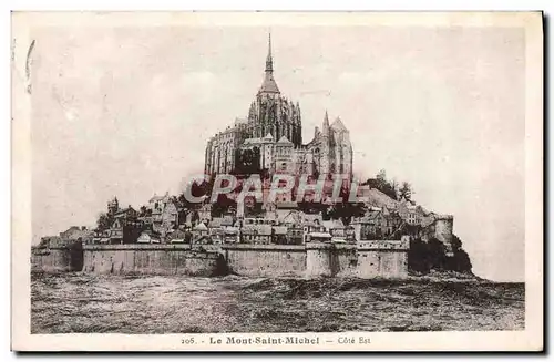 Cartes postales Mont Saint Michel Cote Est