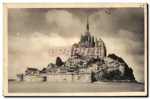 Cartes postales Mont Saint Michel Vue Generale Face Est