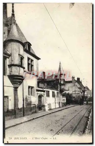 Cartes postales Bourges L'Hotel Cujas