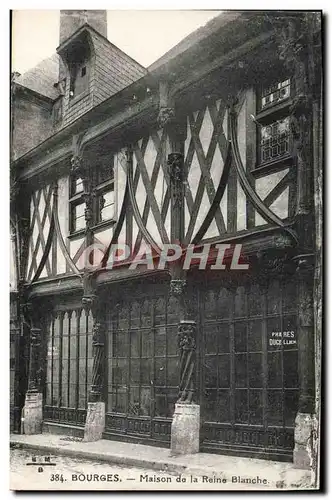 Cartes postales Bourges Maison de la Reine Blanche