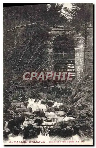 Cartes postales Ballon d'Alsace Pont de la Goutte d'Ullise