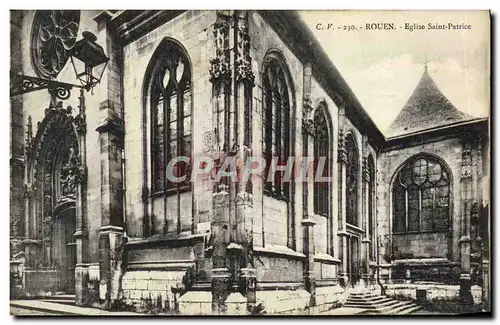 Cartes postales Rouen Eglise Saint Patrice