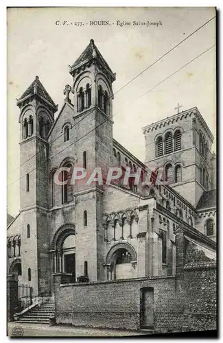 Cartes postales Rouen Eglise Saint Joseph