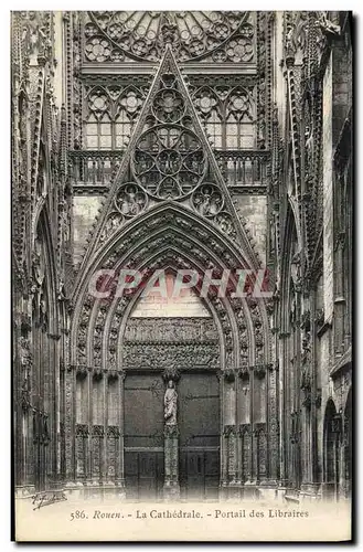 Cartes postales Rouen Portail Des Libraires