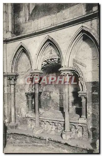 Cartes postales Rouen Tombeau du cardinal Maurice