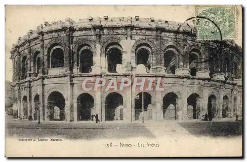 Cartes postales Nimes Les Arenes