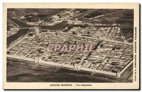 Cartes postales Aigues Mortes Vue Generale