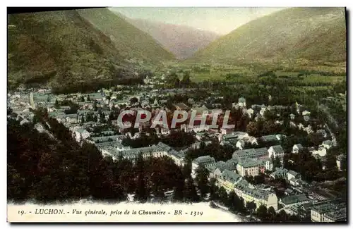 Cartes postales Luchon Vue Generale Prise de la Chaumiere