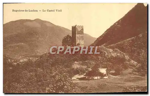 Ansichtskarte AK Bagneres de Luchon Le Castel Vieil