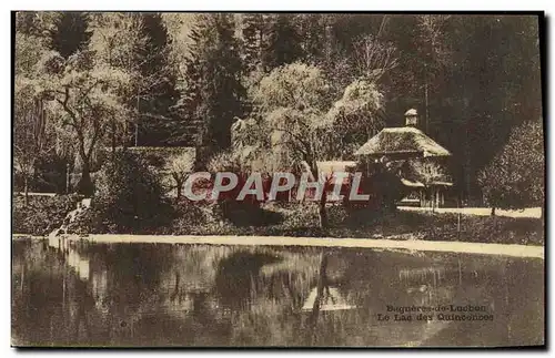 Cartes postales Bagneres de Luchon Le Lac des Quinconcee