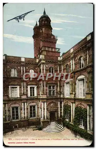 Ansichtskarte AK Toulouse Cour de L&#39Hotel d&#39Assezat Angle de la tour