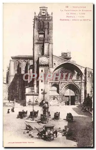 Cartes postales Toulouse La Cathedrale Saint Etienne