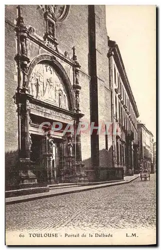 Cartes postales Toulouse Portail de la Dalbade